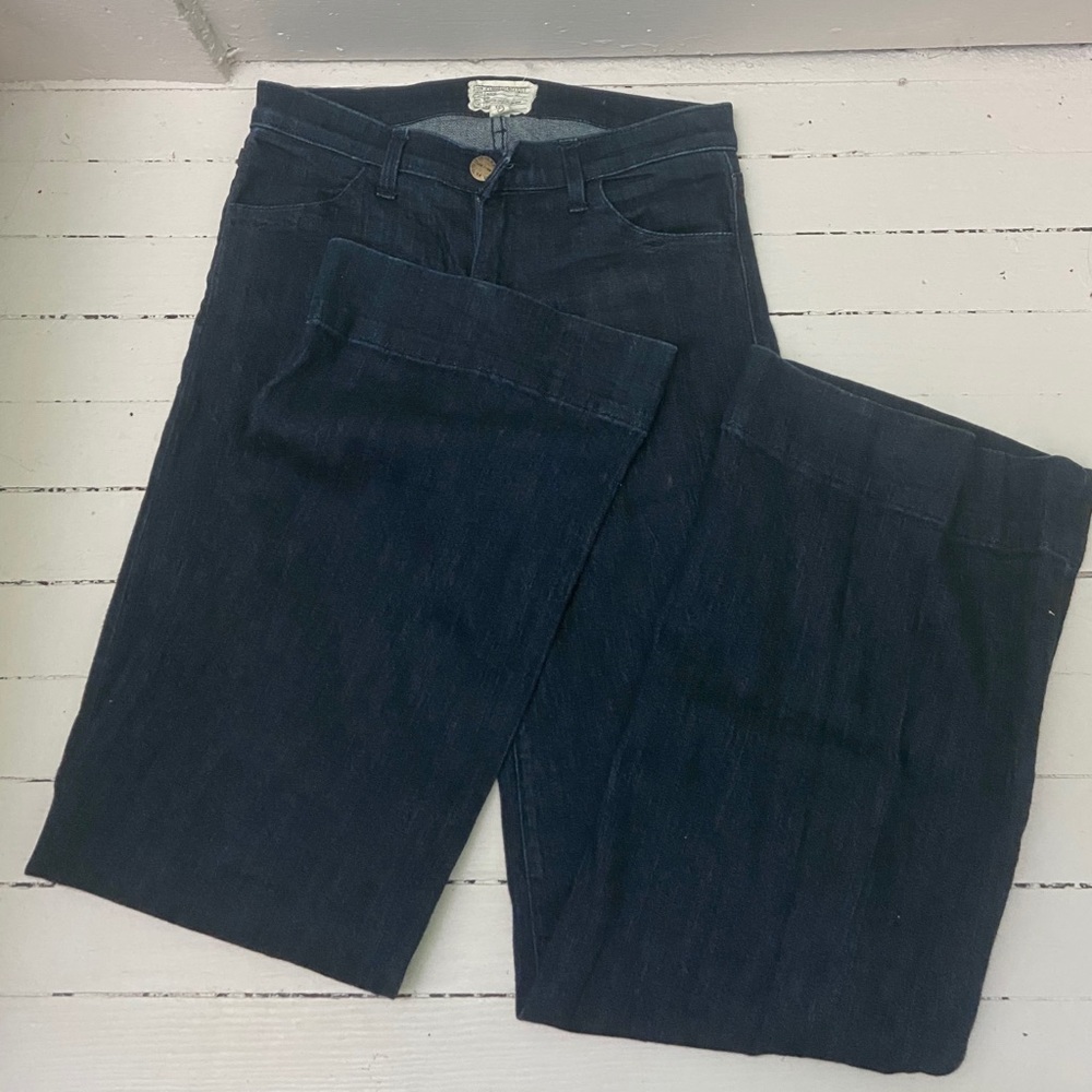 EUC Current/Elliot Wide Leg retro deep indigo 26